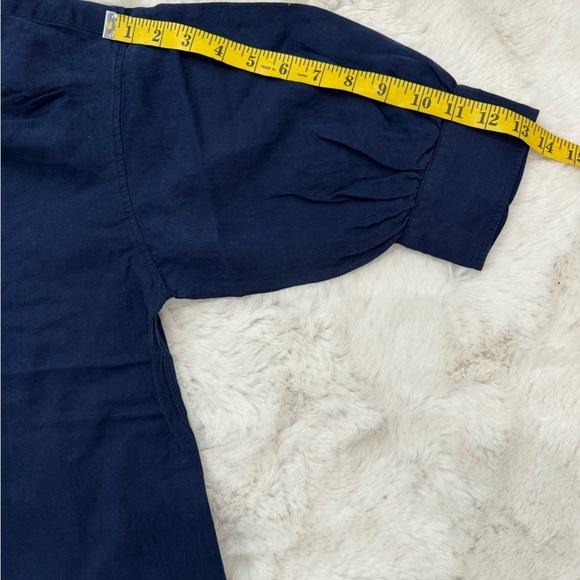 POLO RALPH LAUREN Relaxed Fit Linen-Silk Twill Shirt . - Picture 9 of 13